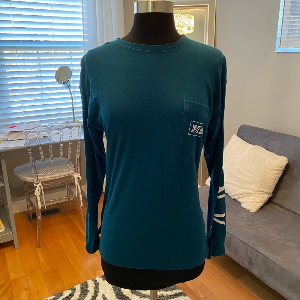 Pink long sleeve shirt